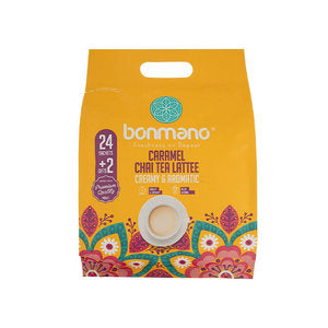 قهوة الشاي بالكراميل 24+2 عبوة قهوة الشاي بالكراميل 24+2 عبوة